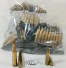 BLANKS: QTY OF MILITARY ISSUE .308 & 5.56 W/ STRIPPER CLIPS - 10LBS