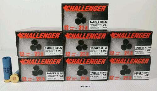 AMMO: 175X CHALLENGER 12GA - 2 3/4IN - TARGET SLUG