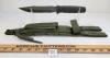 SOG KNIFE W/ SCABBARD & FROG