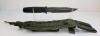 SOG KNIFE W/ SCABBARD & FROG - 2
