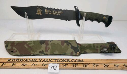 BUEN CUCHILLO KNIFE W/ SHEATH