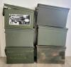 LOT OF 6 - AMMO CRATES - 2