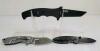 LOT OF 3 - CRKT & TRS FOLDING KNIVES - 2