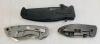 LOT OF 3 - CRKT & TRS FOLDING KNIVES - 3