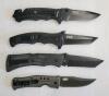 LOT OF 4 - ASSORTED FOLDING KNIVES - 2