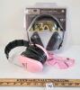 LOT OF 2 - HEARING & EYE PROTECTION SETS