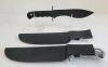 LOT OF 2 - CANADA AMMO KNIVES W/ SHEATHS - 2