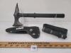 LOT OF 2 - TRS HATCHET & ARMYTEK FLASHLIGHT