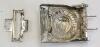 LOT OF 3 - WWII GERMAN KRIEGSMARINE BELT BUCKLE & LEATHER BELT STRAPS - 4