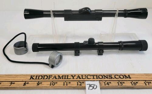 LOT OF 2 - BUSHNELL SPORTVIEW 22 4X15 & WEAVER C6 SCOPES