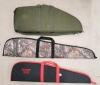 LOT OF 3 - SOFT LONG GUN CASES