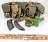 CHINESE 7.62X39MM BANODLIER W/ OIL BOTTLES & STRIPPER CLIPS
