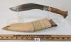 INDIAN KUTHRA KNIFE W/ SCABBARD