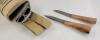 INDIAN KUTHRA KNIFE W/ SCABBARD - 3