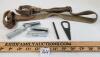 LOT OF 7 - MOSIN NAGANT SLING, TOOLS & STRIPPER CLIPS