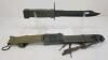 FURY 11800 BAYONET W/ SCABBARD & FROG - 2