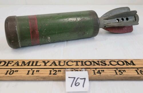 WWII BRITISH 2IN MORTAR FLARE RND