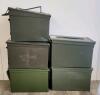 LOT OF 5 - AMMO CRATES - 2