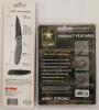 LOT OF 3 - U.S. ARMY RESCUE, KERSHAW & U.S. FLAG FOLDING KNIVES - 2