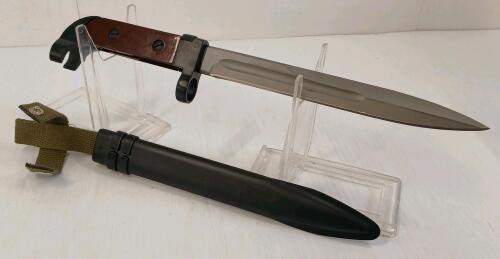 AK-47 BAYONET W/ SCABBARD & FROG