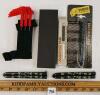 LOT OF 6 - FOLDING KNIVES, TACTICAL PENS & GLASS BREAKERS
