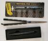 LOT OF 6 - FOLDING KNIVES, TACTICAL PENS & GLASS BREAKERS - 4