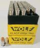 AMMO: 100X WOLF .45 ACP - 230GR - TMJ - RELOADS