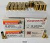 AMMO / BRASS: 170X WINCHESTER SUPER X .38 SPL - 158GR - SEMI-WAD CUTTER LIVE / 30X BRASS