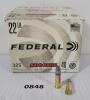 AMMO: 325X FEDERAL AUTOMATCH .22 LR - 40GR - SEALED