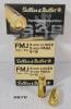 AMMO: 150X SELLIER & BELLOT 9MM LUGER - 124GR - FMJ