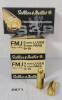AMMO: 150X SELLIER & BELLOT 9MM LUGER - 124GR - FMJ