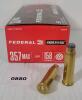 AMMO: 50X FEDERAL AMERICAN EAGLE .357 MAG - 158GR - JSP
