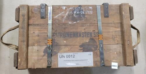 AMMO: APPROX 720X PATRONEN 7.62MM - SEALED CRATE