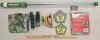 LOT OF 10 - HUNTWORTH RAIN SUIT, TARGET PLATES, TURKEY CALLS, CAMO FACE COVER & CLEANING ROD