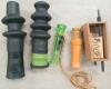 LOT OF 10 - HUNTWORTH RAIN SUIT, TARGET PLATES, TURKEY CALLS, CAMO FACE COVER & CLEANING ROD - 3