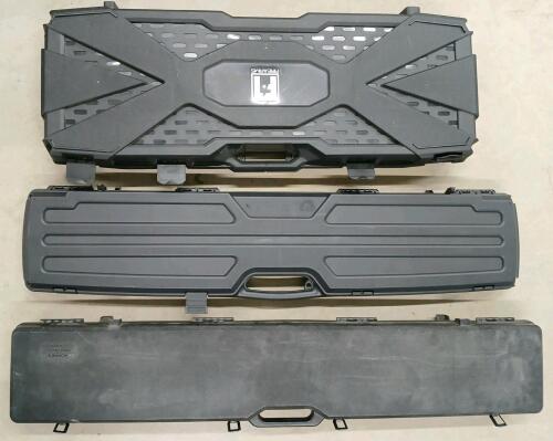 LOT OF 3 - HARD LONG GUN CASES