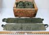 MILITARY SMALL ARMS CRATE W/ BANDOLIERS