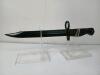 LEE ENFIELD NO. 5 MK II BAYONET W/ SCABBARD