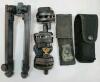JOB LOT - MISC HOLSTERS, SLINGS, BIPOD, SHEATHS, SAFETY GLASSES, ETC - 4