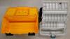 LOT OF 2 - TOOL & TACKLE BOXES W/ QTY OF TRIGGER LOCKS - 3