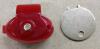 LOT OF 2 - TOOL & TACKLE BOXES W/ QTY OF TRIGGER LOCKS - 4