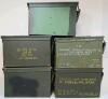 LOT OF 5 - AMMO CRATES - 3