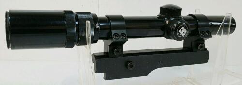 BUSHNELL SPORTVIEW SCOPE W/ RINGS & MOUNT