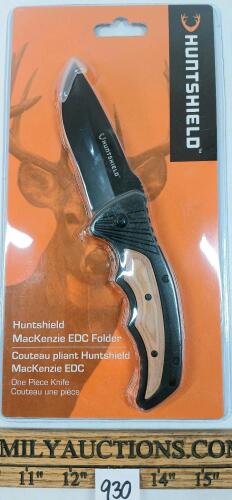 HUNTSHIELD MACKENZIE EDC FOLDER KNIFE