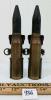 LOT OF 2 - 20MM CANNON TRAINING RNDS W/ LINKS