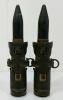 LOT OF 2 - 20MM CANNON TRAINING RNDS W/ LINKS - 2