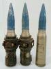 LOT OF 3 - 20MM TRAINING RNDS W/ LINKS - 2
