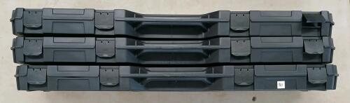 LOT OF 3 - HARD LONG GUN CASES