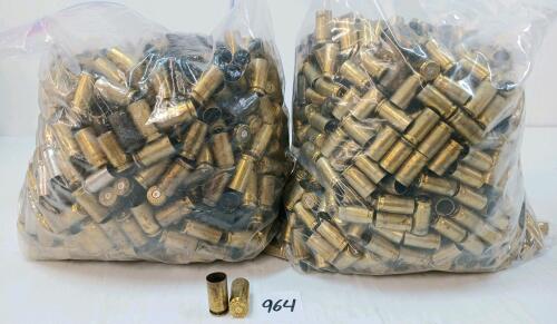 BRASS: 19.5LBS ASSORTED BRASS - ONCE FIRED