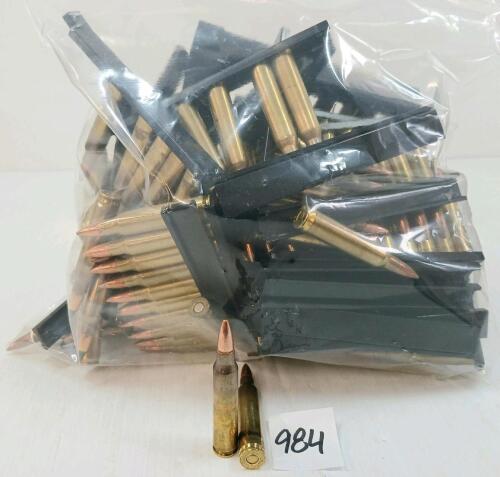 AMMO: 146X MIXED .223REM W/ STRIPPER CLIPS